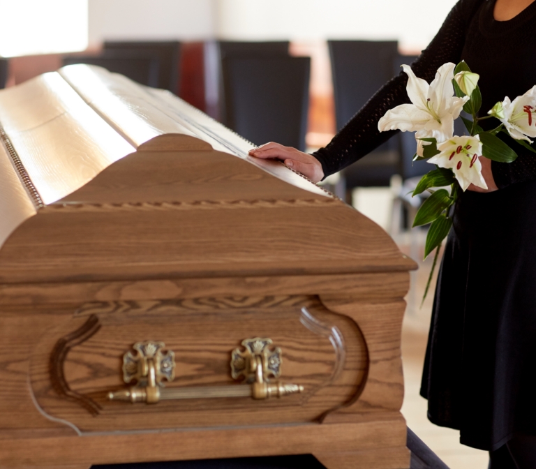We offer many different types of caskets and floral arrangements